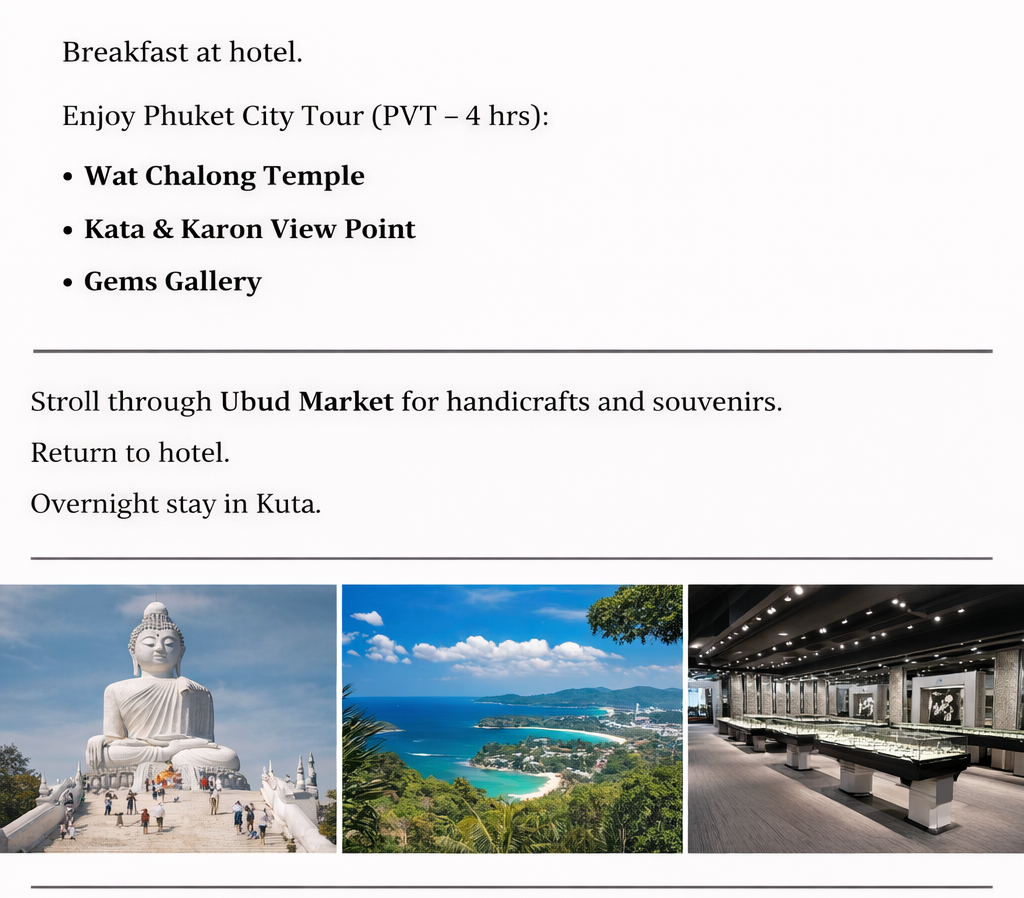 Phuket City Tour