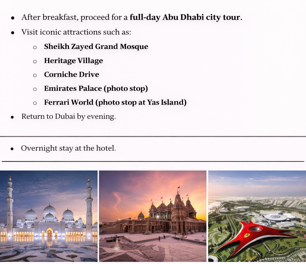 Abu Dhabi City Tour